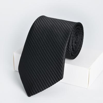 Gravata masculina de cor sólida jacquard, gravata formal de sarja fina, gravata para casamento, escritório, acessórios para terno