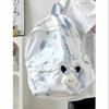 Tie-dye Niche Ins Style Schoolbag Simple and High School Students Backpack