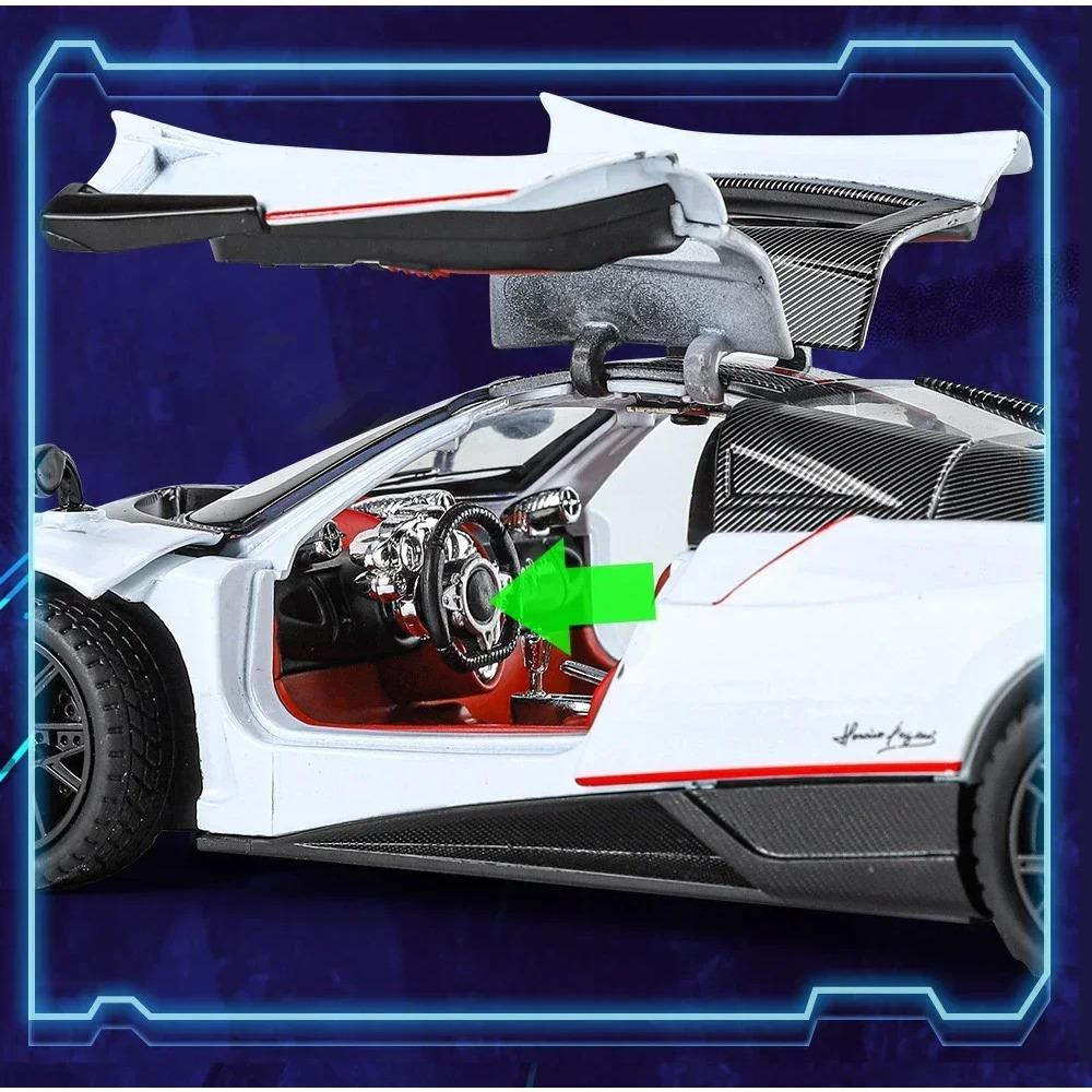 1/24 Pagani Huayra BC Alloy Sports Model Diecast Metal Racing Car Vehicles Model Advanced Car Model Collectibles