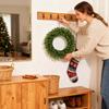 Pine Cone Wreath 3D Seasonal Decoration Artificial Winter Wreaths For Home Farmhouse Indoor Porch Christmas Parties Wall Window
