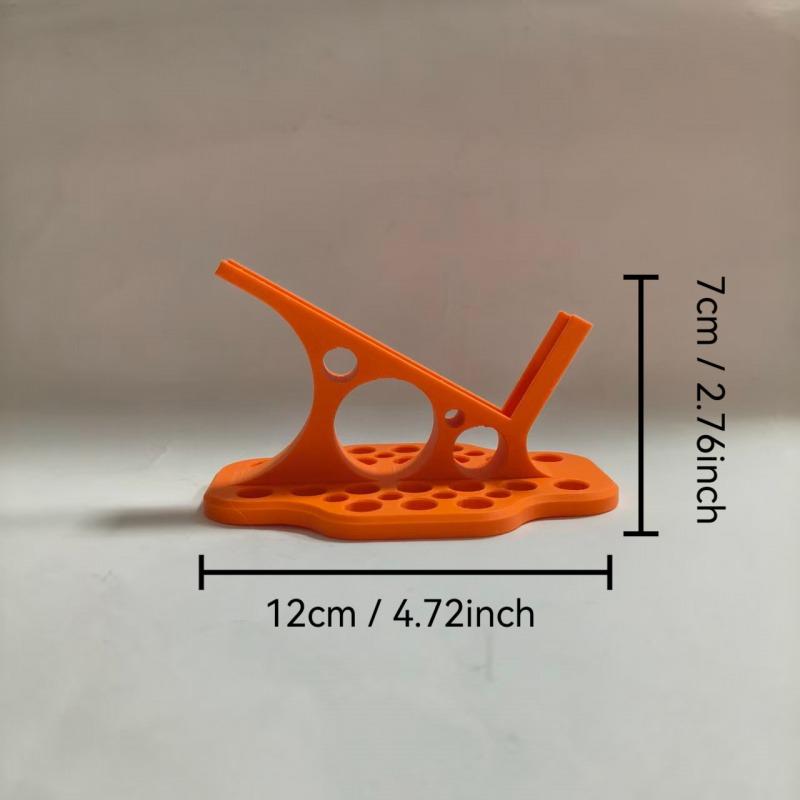 1pc Stable Ergonomic Phone Stand – Lazy Side Lying Style for Bedside/Sofa, Comfortable Plastic Holder, Great Gift