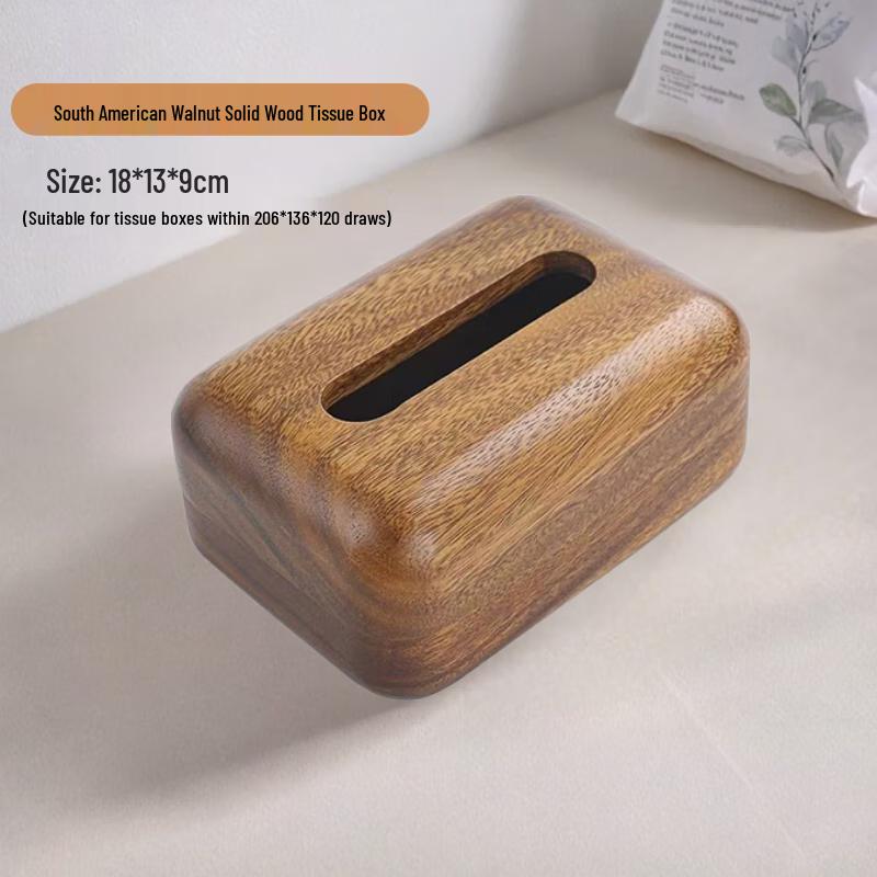 SEFASHYOH Luxury Wooden Tissue Holder