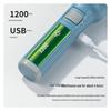 Deli LED Dual-Light Rechargeable Flashlight