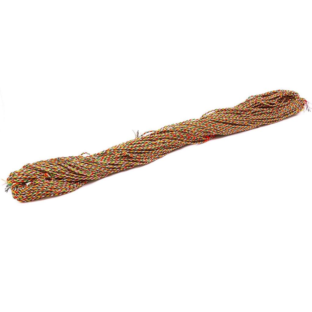 25 Yards Knot Nylon Braided Cord Macrame Beading DIY Rattail String Kumihimo