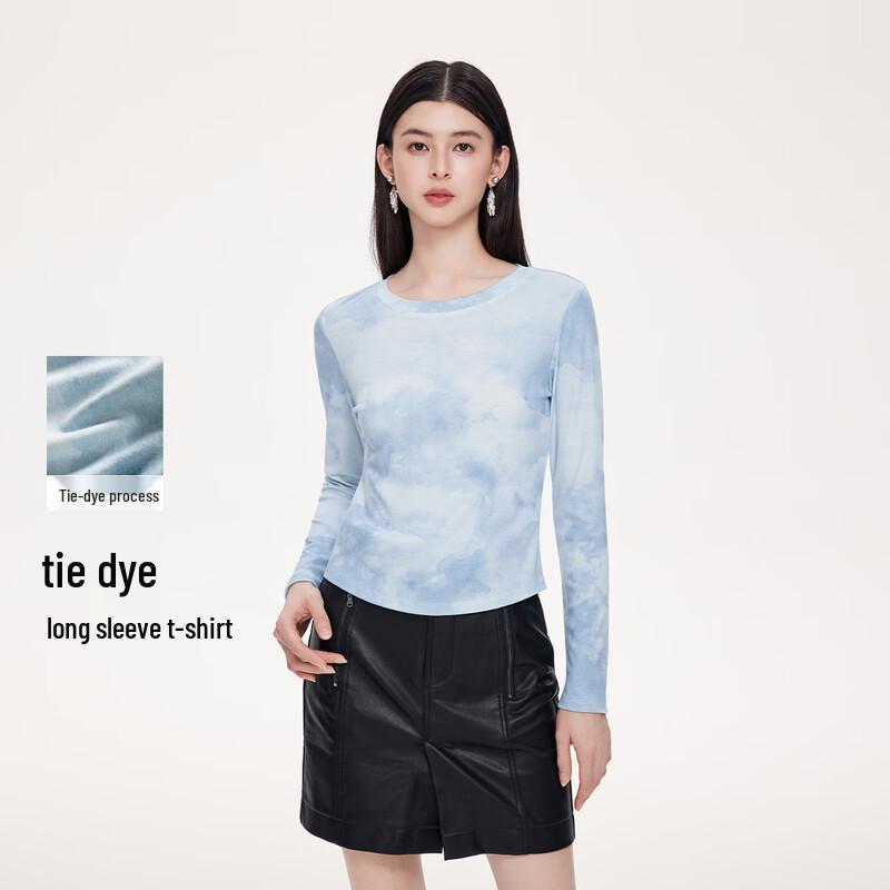 

FivePlus Women s Tie-Dye Long Sleeve T-Shirt S