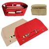 1 Pc Multi-Pocket Travel Insert Felt Organizer Bag Purse Handbag Portable Dorm Room Cosmetic Storage Bags Bathroom Organizer