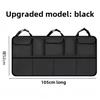 Universal Oxford Cloth Car Trunk Organizer Foldable Back Seat Hanging Storage Bag Multi-Functional Vehicle Storage Solution