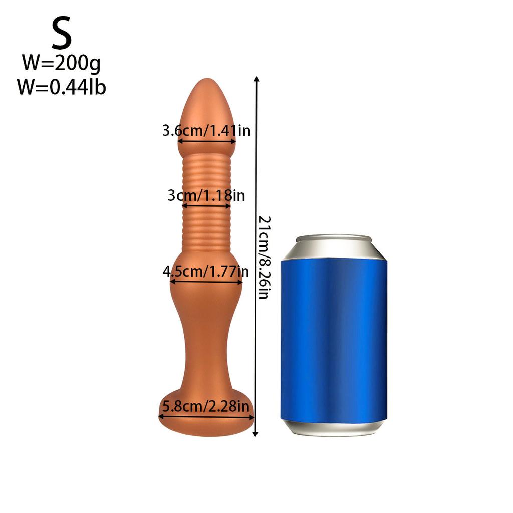 Anal Dildo Gay Sex Toys Silicone Buttplug Huge Anal Plug for Women Men Prostate/G-spot Masturbation 18+ Long Butt Plug