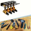 koundeneko Power Tool Electric Drill Storage and Tool Storage for Power Tools and or Home Storage, Wall-Mounted 4-Hole Rack, Heavy-Duty, Sturdy,
