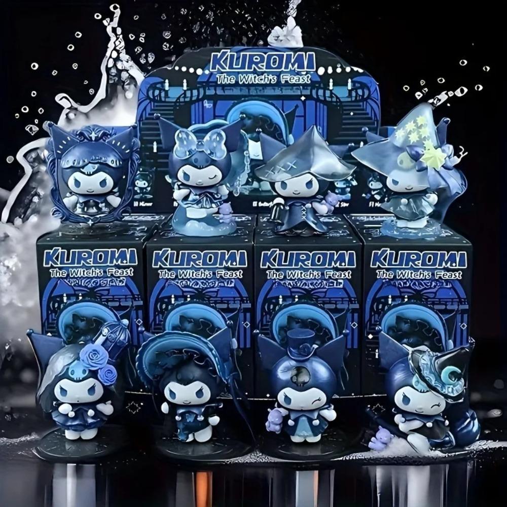 1pc/6pcs/8pcs Random One from the Kuroumi Witch Series Blind Box Figurine Model Tabletop Decorations