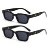 2PCS Advanced Sense Sunglasses Retro Ins Style Sunglasses Creative Cat Eye Design Sunglasses
