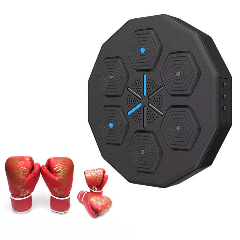 Cross-border Bluetooth Boxing Target Home Fitness Lighting Music Boxing Trainer Children Boxing Machine Boxing Wall Target