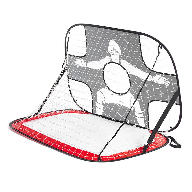Foldable Football Goal Nylon Soccer Goal Kids And Adults Football Target Net For Playground Backyard Indoor Outdoor Training