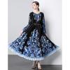 Autumn Women Vintage Print Designer Loose Runway Robe Long Maxi Holiday Party Dresses with Belt