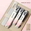 High-End Stainless Steel Nail Clippers & Pedicure Set for Adults