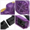 2000W 2 Gears Cordless Electric Air Blower Handheld Leaf Blower Dust Collector Sweeper Garden Power Tools
