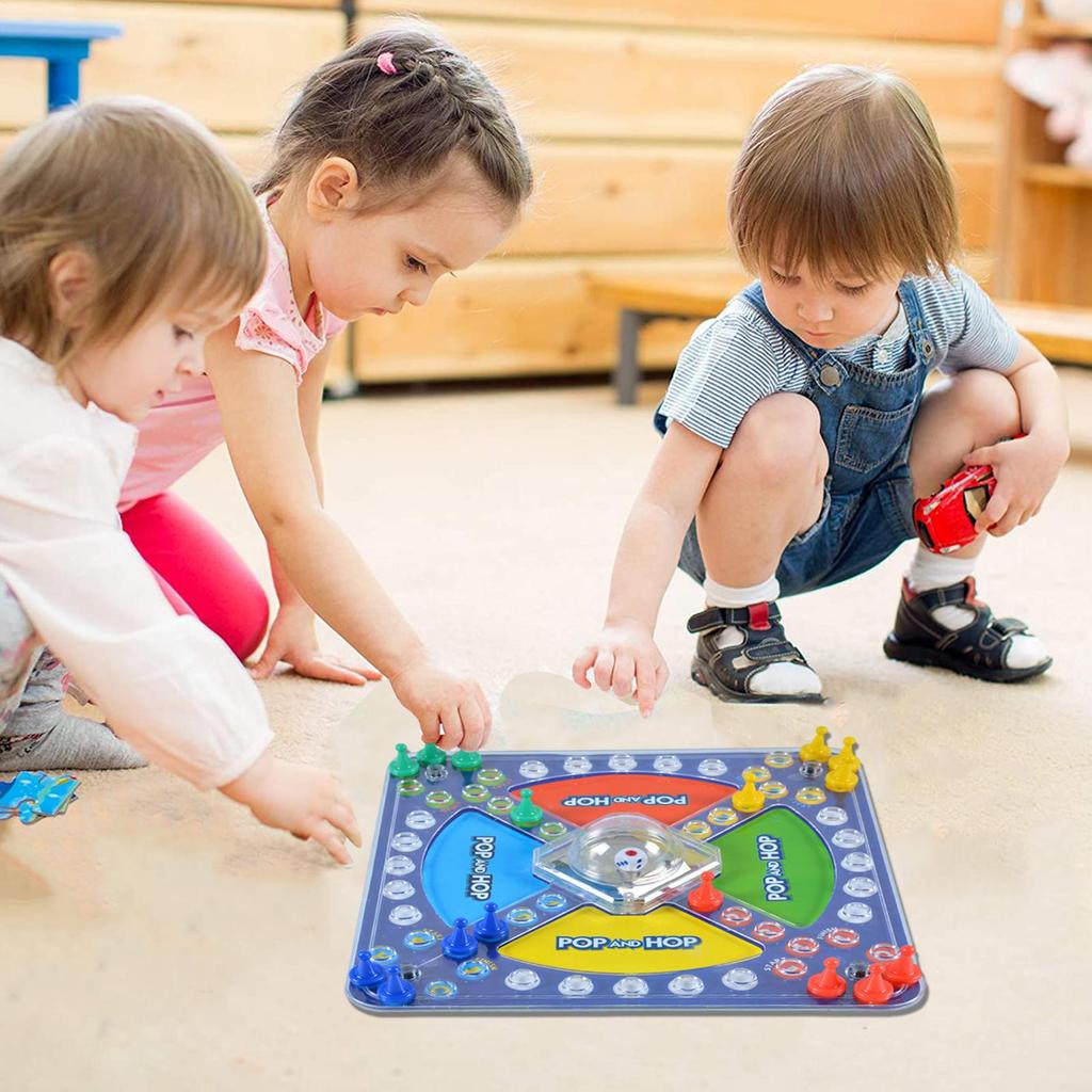 Multiple Frustration Board Game Marble Game Players Snakes And Ladders Board Game For Famil Friends Boys Girls Kids