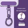 Mobile Phone Lanyard with Back Clip & Hook - Spring Ring Hanging Chain Accessory