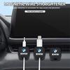 ADZW9 Magnetic Charging Cable Holder Adhesive Wire Keeper Cord Organizer For BMW Performance X1 M3 M6 F01 F02 E34 E36 E60 F10 F20 X6