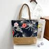 Women's Fashion Printed Large-Capacity Shoulder Tote Bag