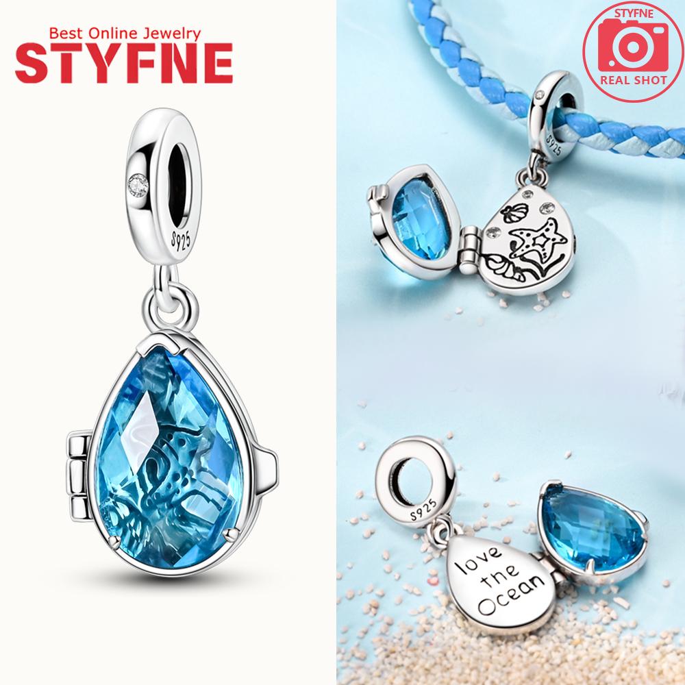 

Шармы Медь Магический Синий Подводный Мир Подвески Подходят Шармы Plata Оригинальный Браслет Бусины Женские Украшения Изготовление Своими Руками