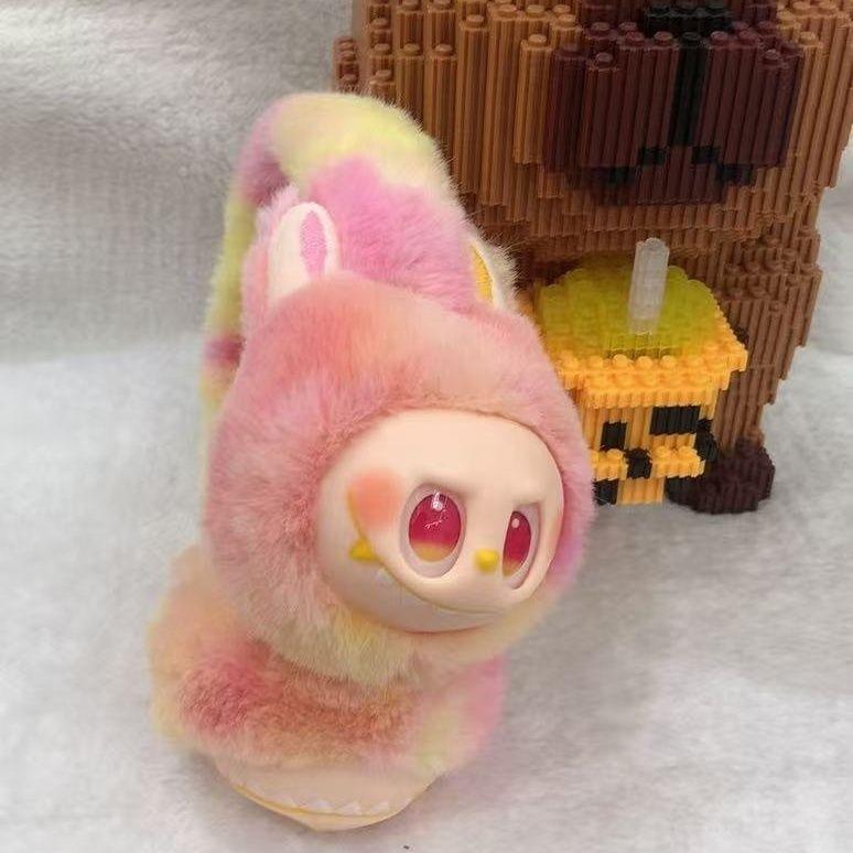 LABUBU Cartoon Winter Plush Ear Warmer, Cold Proof and Warm for Children, Universal Ear Set with Imitation Fur Fabric
