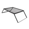 Folding Campfire Grill Heat Resistant Heavy Duty Portable Outdoor Camping Grill for Picnic Yard Patio 40 X 30cm with