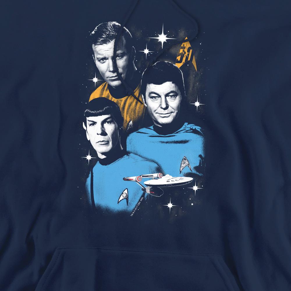 STAR TREK Men's All Star Crew Hoodie