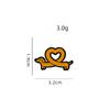 Cartoon Dachshund Love Brooch School Bag Decoration Clothes Matching Accessories Cute Alloy Oil Dripping Horse Pin Badge
