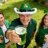 Festival Hat for . Patrick's Day Celebration Denims and Plastic Offering Portable Comfort and Individualized Style