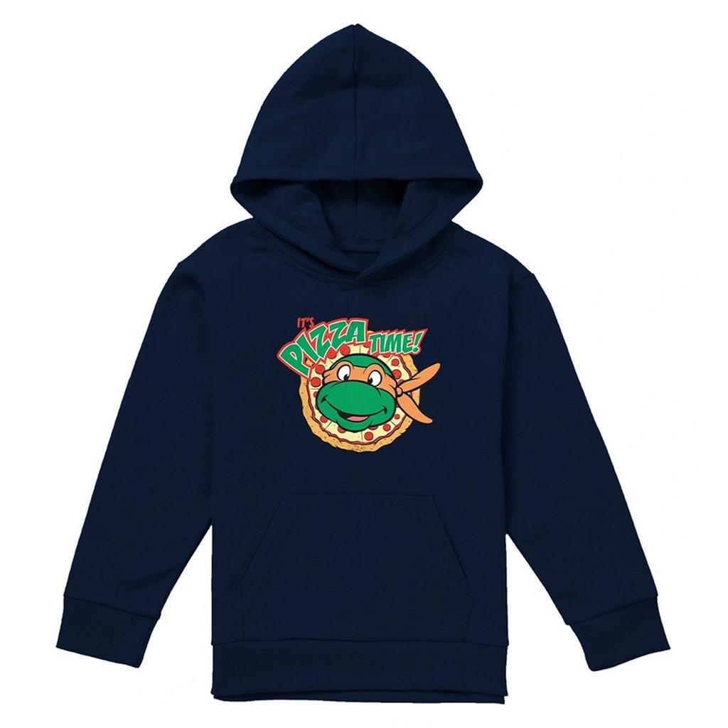 TMNT Childrens/Kids Pizza Time Pullover Hoodie