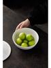 Off-White 8.2-Inch Lidded Soup & Noodle Bowl - 1600ml White Porcelain Stew Pot