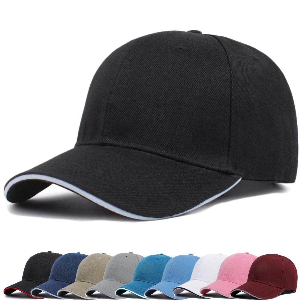 Hot Sale Unisex Cap Classsic Solid Color Baseball Cap Hats For Women Men Fashion Cap Streetwear Fishing Outdoor Dad Hat