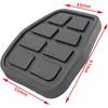 [Replacement] 2pcs for Golf for Jetta for MK2 321721173 Car Brake Clutch Foot Pedal Pad Cover Accessories Rubber Brake Clutch Pedal Pad Cover