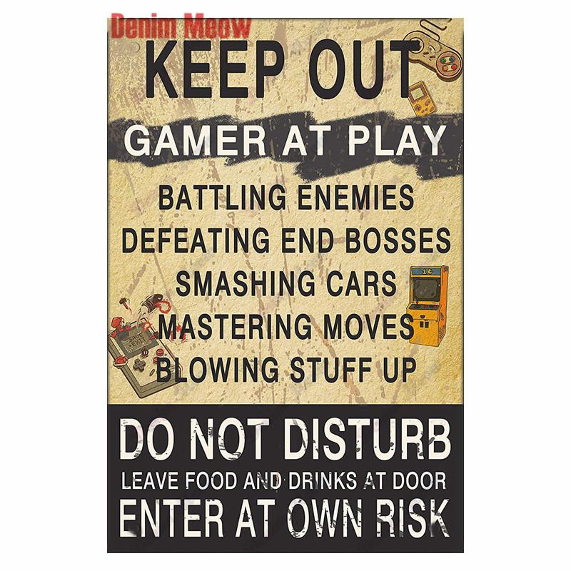 Smile Beware of Dog Tin Sign, Warning Video Poster, No Parking, Wall Art Poster, Pub Public Area Painting, Home Decor, WY104