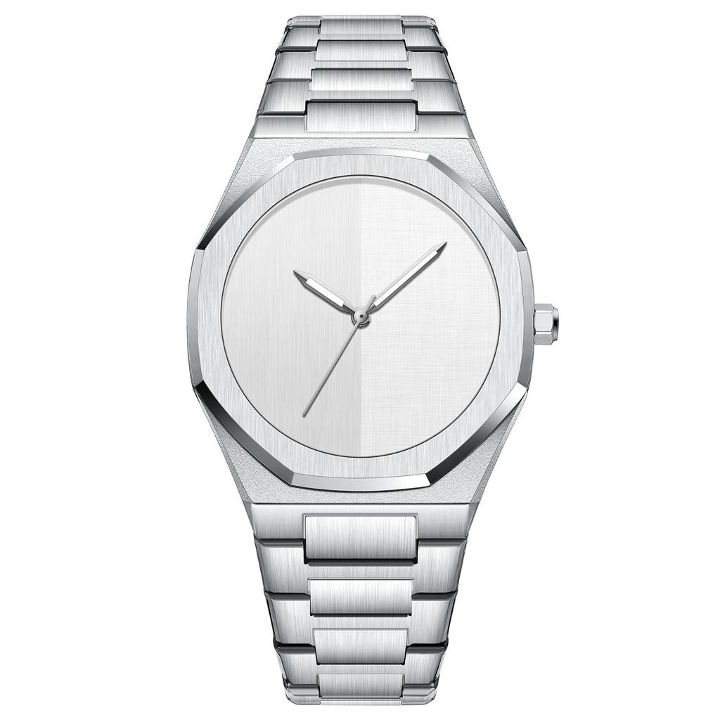 Strictly Selected Fashion Big Gold Watch Octagonal Watch Oak Men'S Royal Watch Steel Belt Quartz Watch