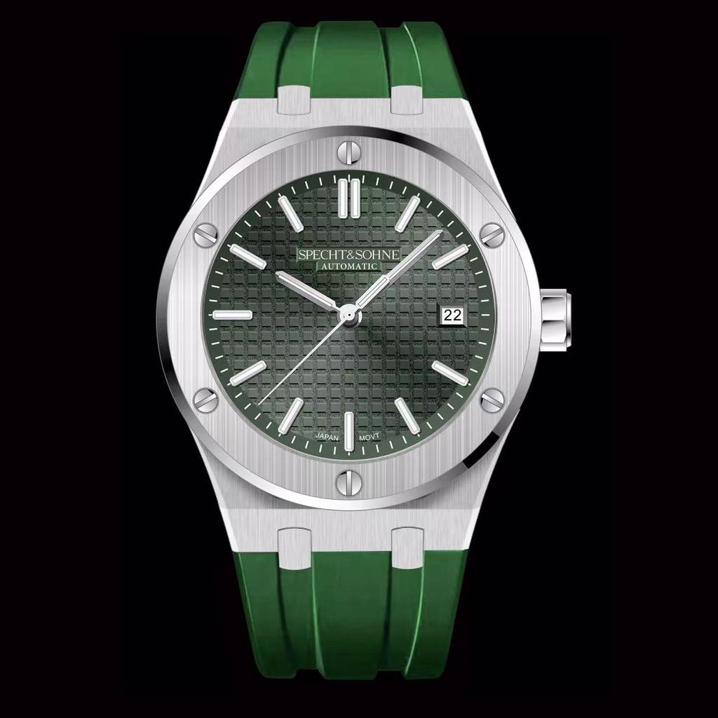 Specht&Sohne 2025 New Luxury Men's Watch Automatic Mechanical Wriswatch Rubber Strap Japan Miyota 8215 Movt Sports Watches 40MM