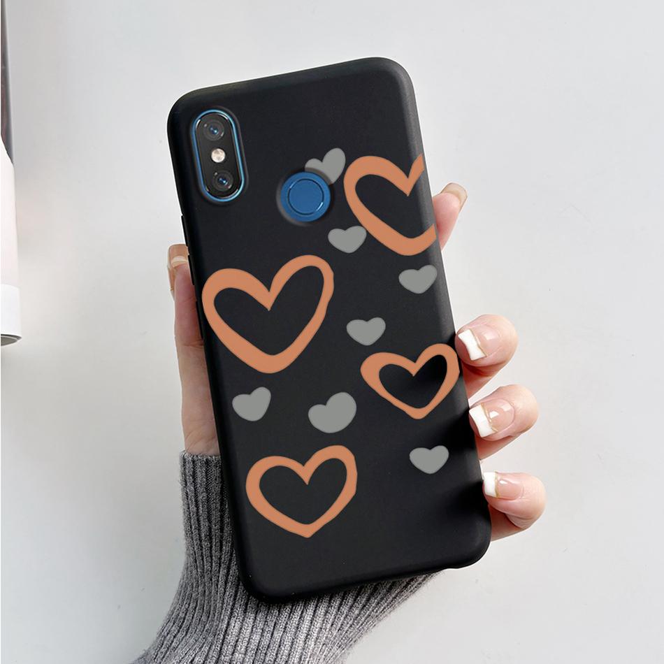 For Xiaomi Mi 8 6.21" Case Cute Bear Cartoon Cat Soft Silicone Shockproof Cover For Xiaomi Mi8 M1803E1A Bumper Phone Case Fundas