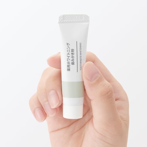 MUJI Medicated Whitening Toothpaste 10g x 2 bottles OAM38A3S