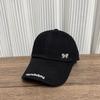 Fashion Hat Autumn Baseball Cap Children's Big Head Circumference Wide Eaves Show Small Face High Quality Korean Washed Ripped Cap Men