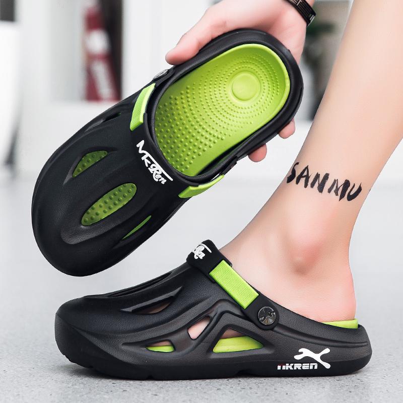 Fashion Beach Shoes Men Beach Slippers Outdoor Garden Clogs Summer Slippers Shoes Fashion Luxury Sandals Comfort Home Soft Slippers