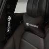 Suede Car Headrest Seat Belt Shoulder Cover Protect Strap Pad For Toyota Corolla Camry RAV4 CHR Yaris Prius Prado Auris Avensis