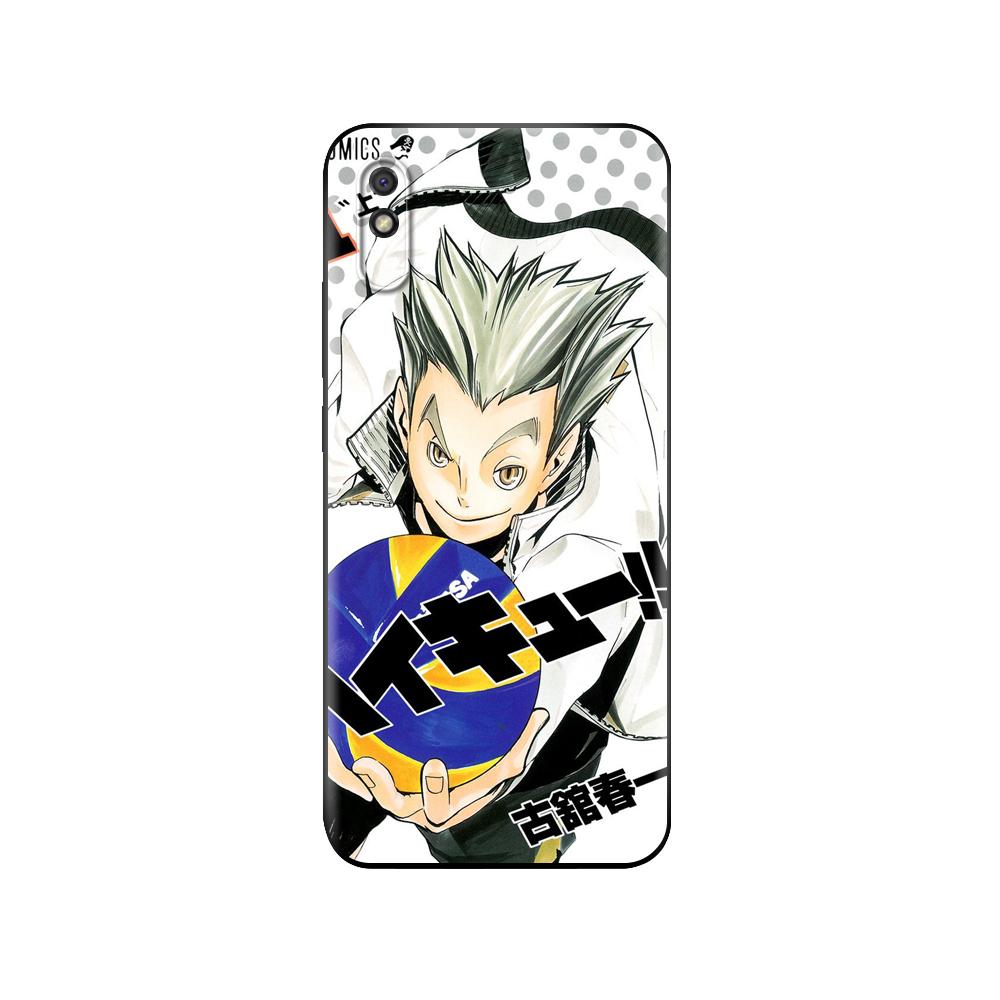 

Черный чехол из ТПУ для Xiaomi Redmi 7A 8 8A 9 9A 9C Чехол Redmi Note 8T 8 Pro T Note 9 9S 9 Pro Чехол Haikyuu bokuto koutarou Xiaomi Redmi 9