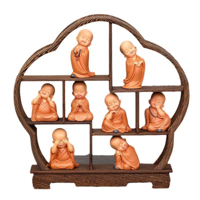 Zen Huineng Malý mnich Stolní ozdoba pro domácí dekoraci