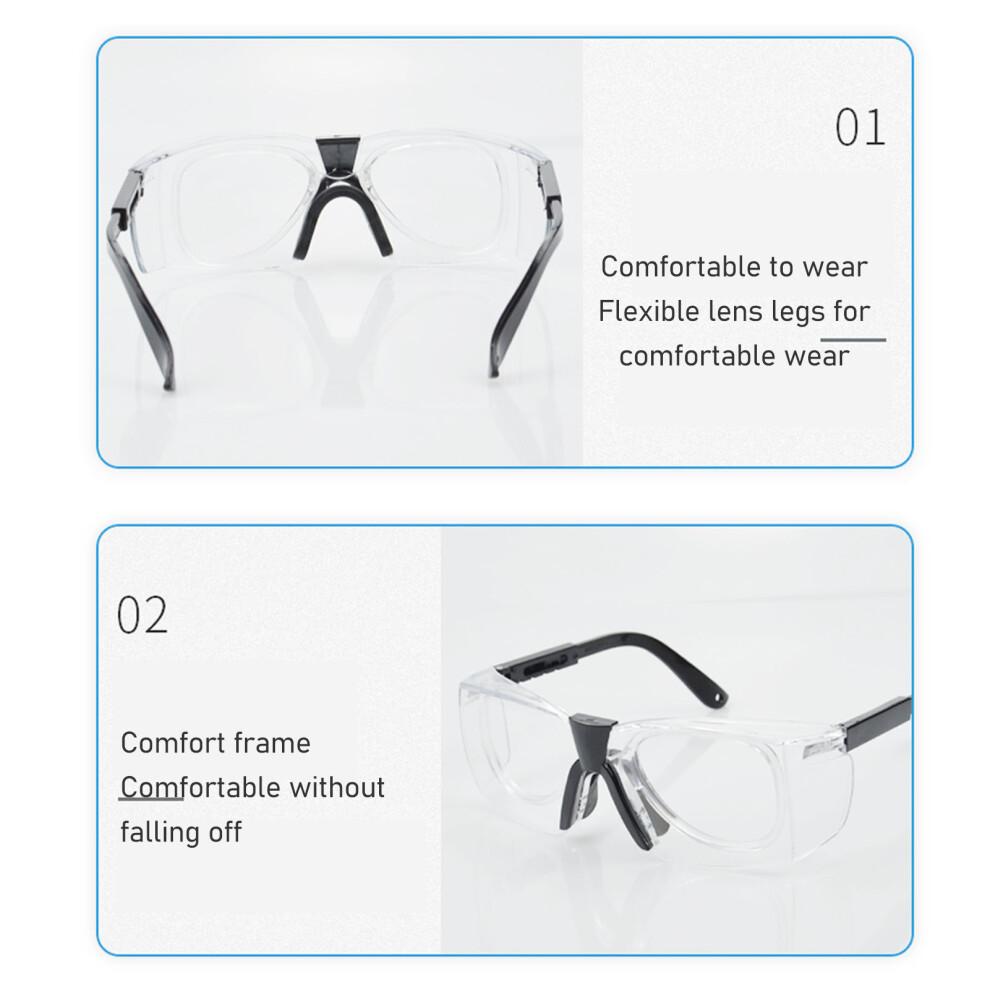Safety Goggles PC Windproof Waterproof HD Lens