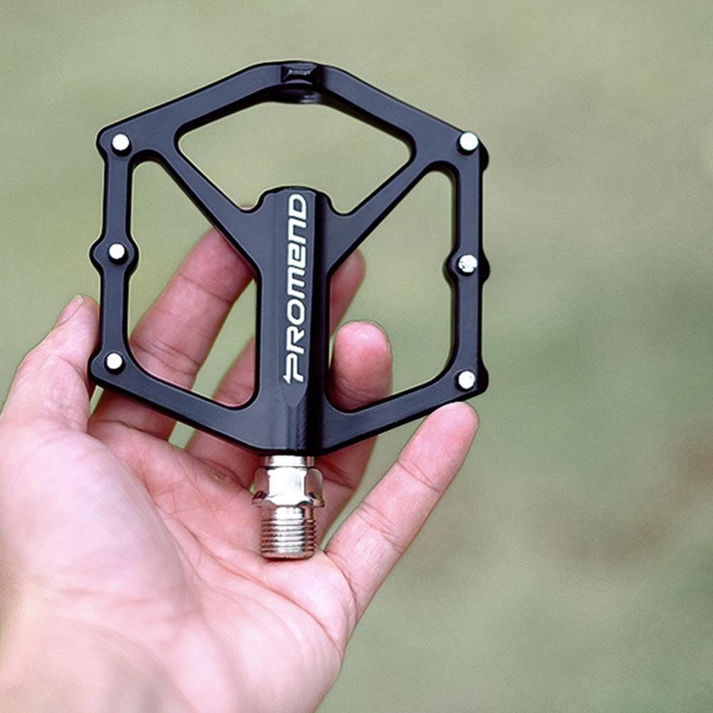 2Pcs Mountain Bike Pedals 9/16 Inch Lightweight Professional Wide Platform Aluminum Pedals With Sealed Bearings