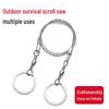 Thickened Stainless Steel Wire Hand Saw for Trees and Outdoor Survival