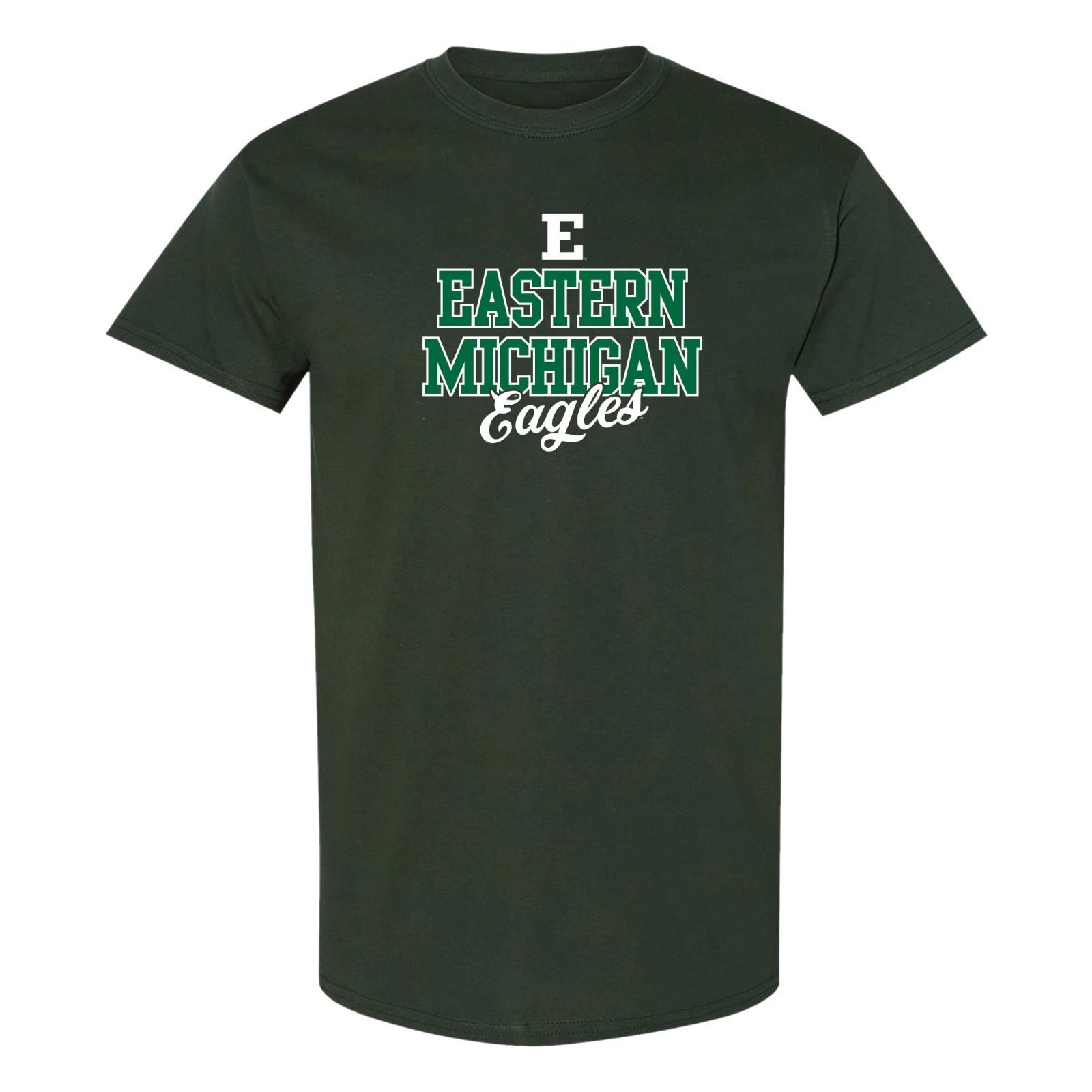 Eastern Michigan Fresh Script T-Shirt - Forest XL