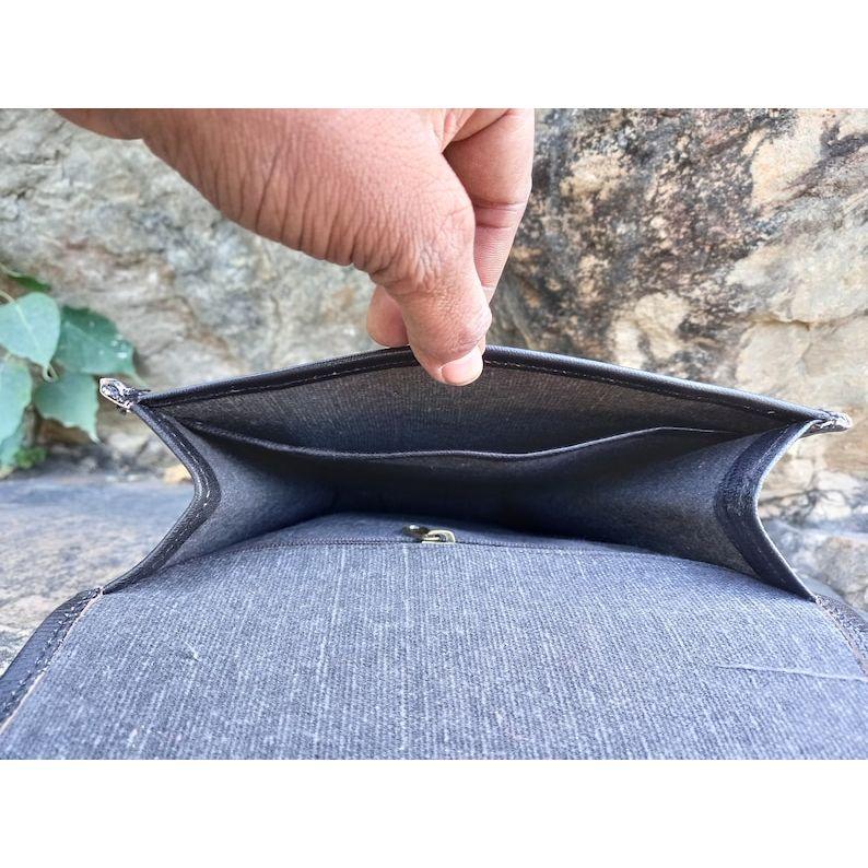 Geantă pentru bicicletă din piele lucrată manual, set două sacoșe, geantă pentru motocicletă Geantă laterală, geantă din piele neagră, genți pentru șa