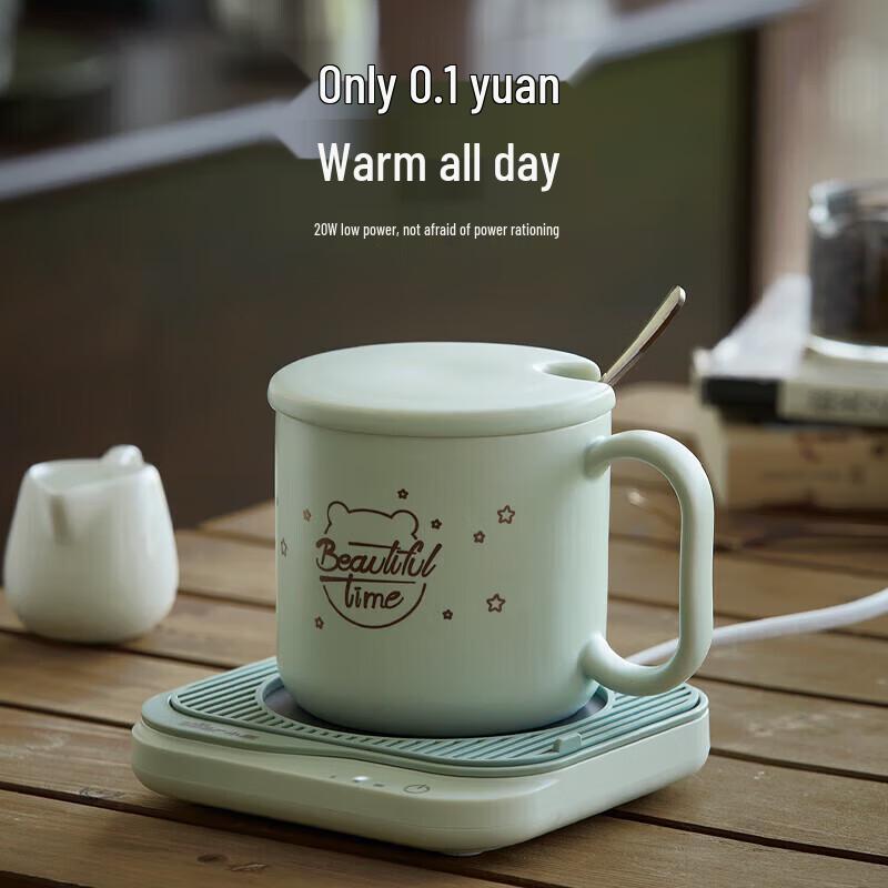 Bear Ceramic Mug Warmer CN plug (adapter included)
